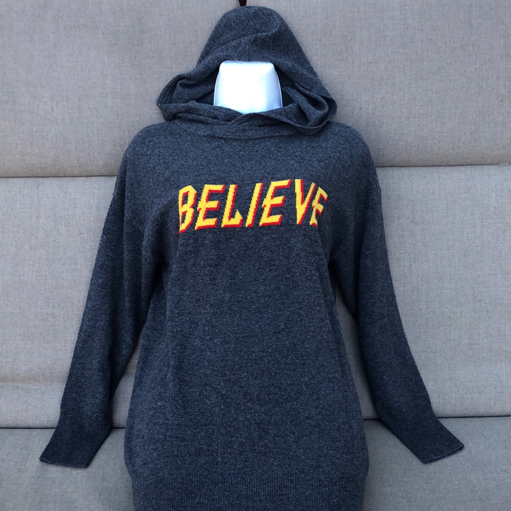 Sandro Paris Cashmere/Wool Hoodie(Nwt)
